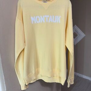Yellow Crewneck Sweater
